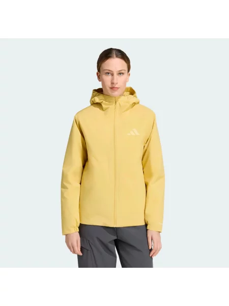 Kurtka z kapturem Terrex Multi Essentials CLIMAPROOF Insulated szara