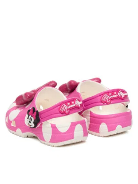 Natikače Crocs Minnie Mouse Cls Clg T Ružičasta bijela