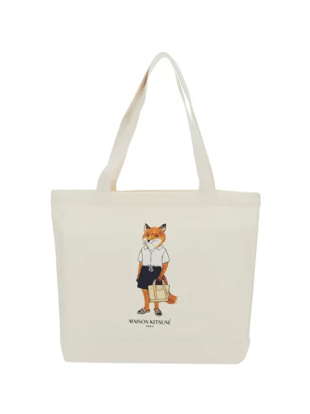 Taška Maison Kitsuné s potiskem