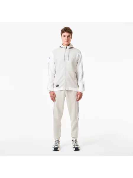 Lacoste Bluza Slim Fit Z Kapturem W Kolorze Szarym szara