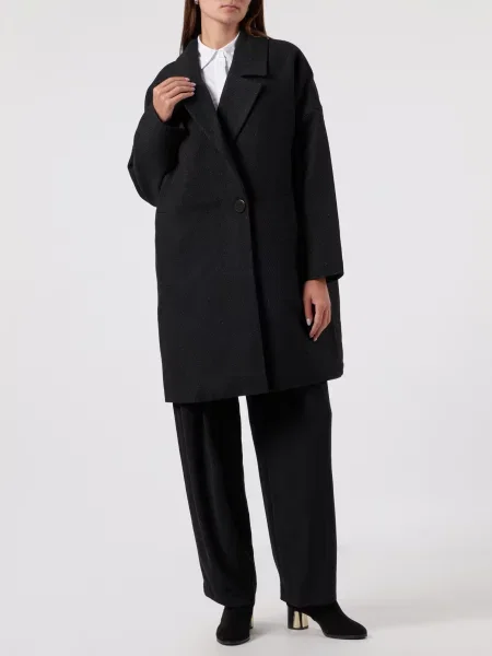 Пальто Armani Exchange чорне