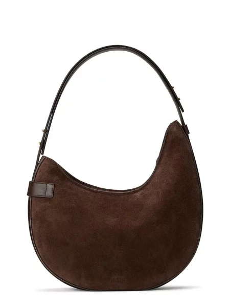 Geantă shopper Lauren Ralph Lauren din piele maro