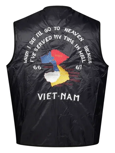 Matlasat vestă Taion negru