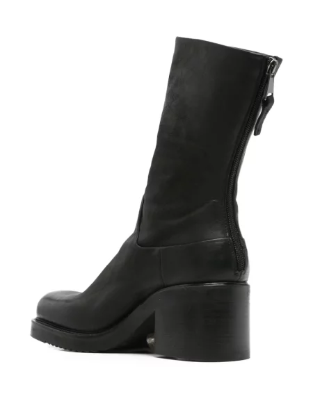 Botine Elena Iachi din piele negru