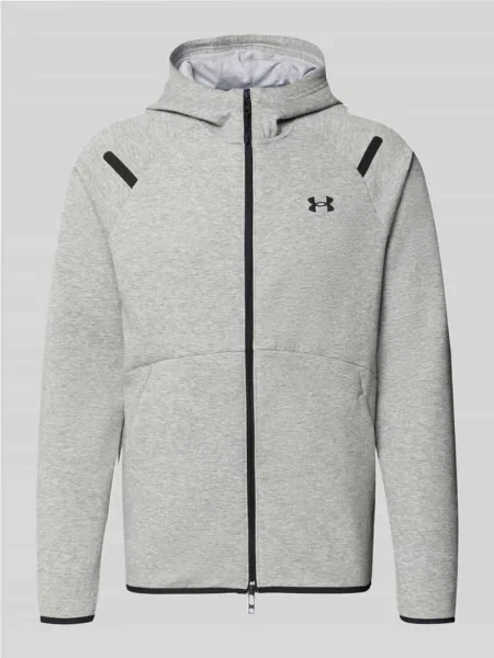 Kurtka krój regular fit z kapturem model Unstoppable' Under Armour szara