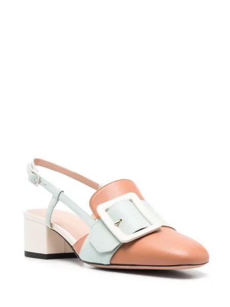 Iš natūralios odos bateliai Bally slingback