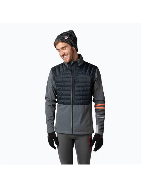 Férfi hibrid dzseki Rossignol Poursuite Warm onyx grey Poursuite Warm szürke