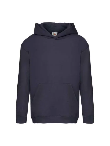 Bluza Z Kapturem Premium Dla Dzieci niebieska