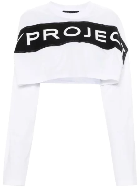 Cropp tricou Y/project alb