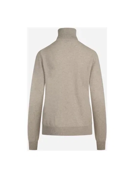 Sweter z golfem Ballantyne brązowy