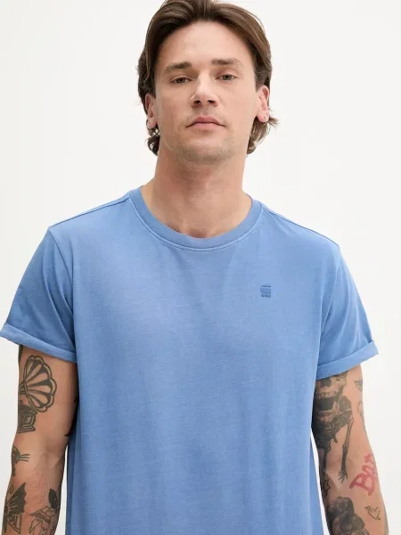 Однотонная футболка G-star