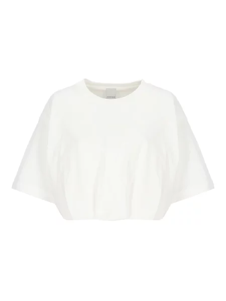 Haftowana koszulka Pinko elegancka biała