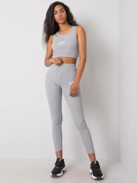 Komplet dresowy For Fitness szary