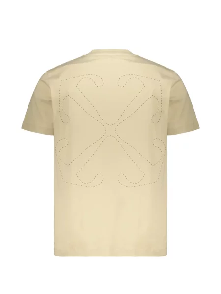 Tricou Off-white cu imagine alb