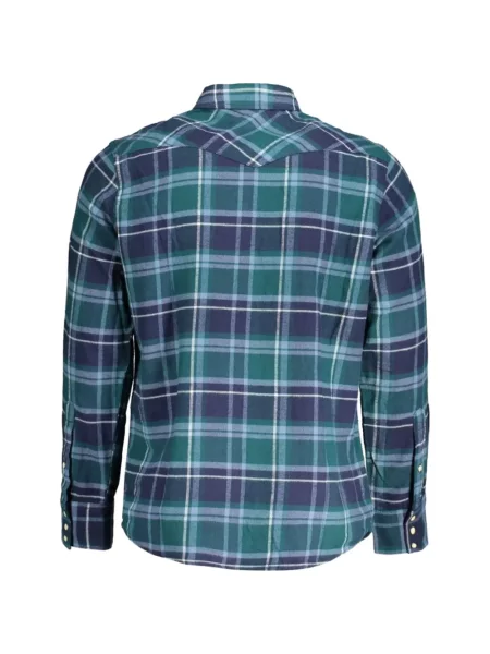 Kockás ing Wrangler zöld