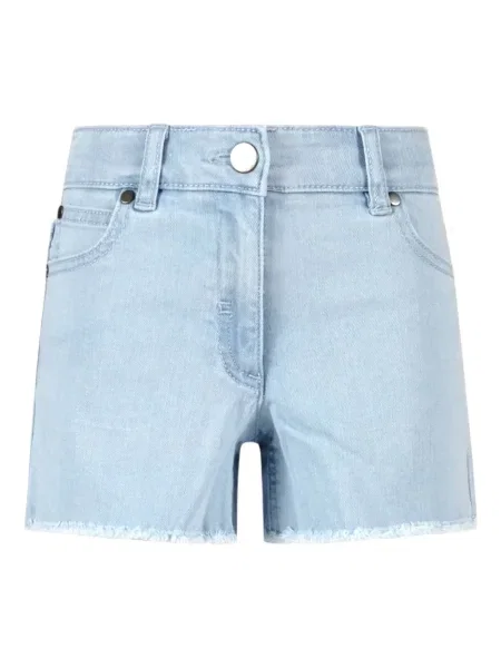 Szorty jeansowe dziecięce Stella Mccartney niebieskie