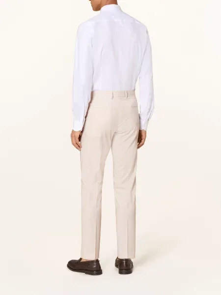 Strellson Spodnie Do Garnituru Melwin Slim Fit beige beżowe