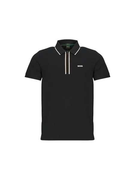 Polo majica Boss s kratkimi rokavi črna