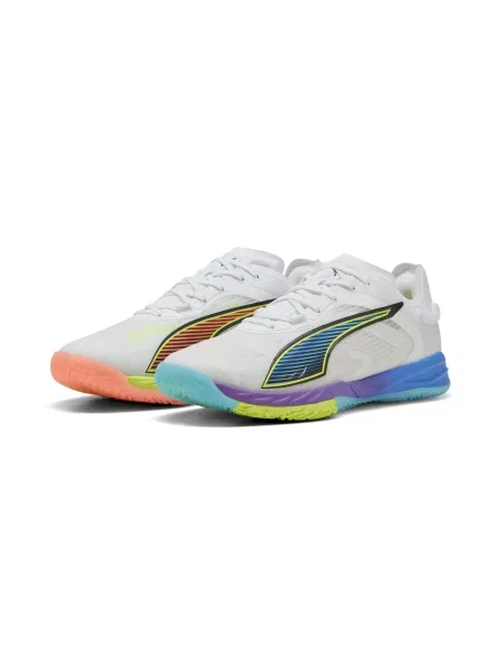 PUMA Buty do piłki ręcznej unisex Accelerate NITRO™ SQD 4 Game On Buty 44 biały