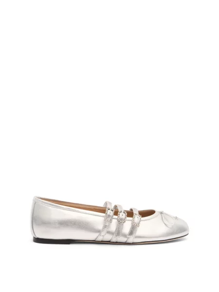 Balerinki Stuart Weitzman szare