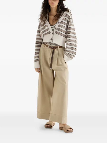 Cardigan Brunello Cucinelli cu dungi