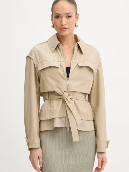 BOSS kurtka Pagliero beżowa