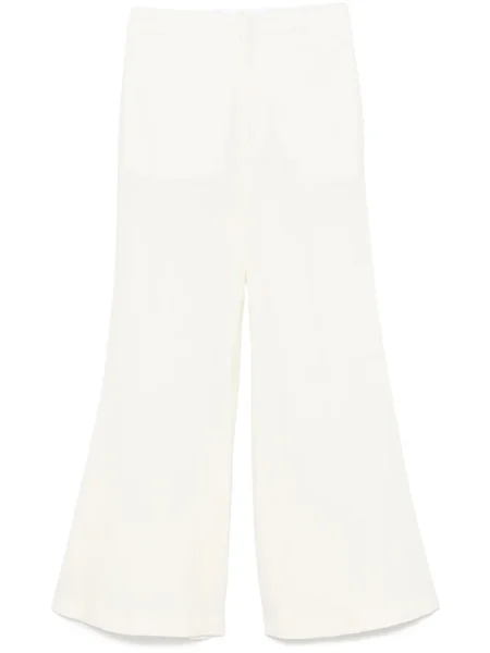 Pantaloni Victoria Beckham alb