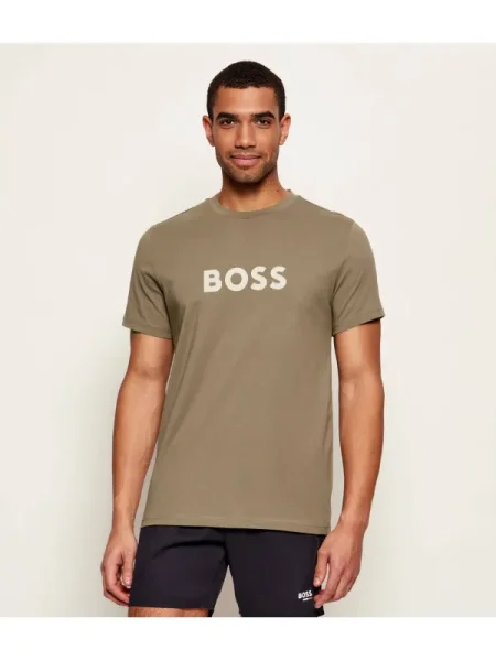 BOSS BLACK Tricou RN negru