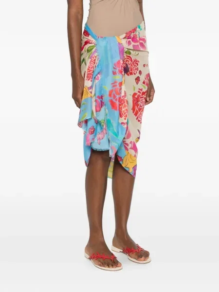 Fustă Donde Esteban cu model floral cu imagine