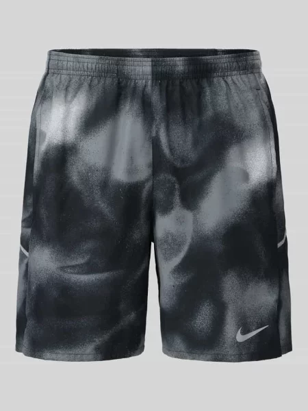 Szorty sportowe o kroju regular fit z technologia dri-fit model MILER' Nike Training czarne