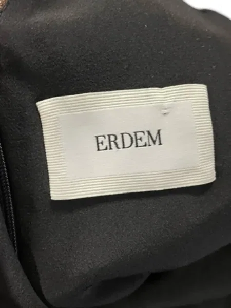 Rochie midi Erdem până la genunchi de costum negru