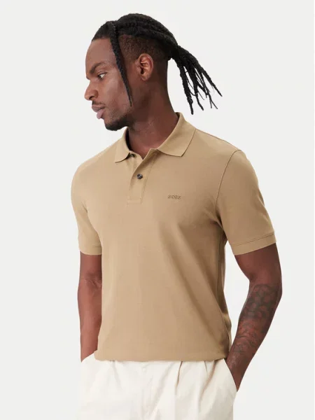 Polokošile BOSS khaki