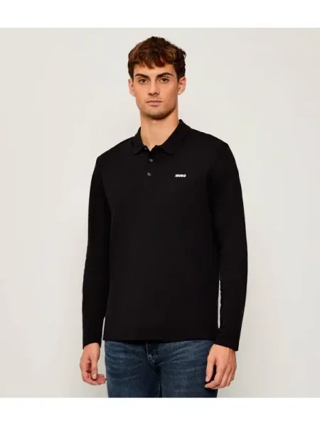 Tricou polo Hugo negru