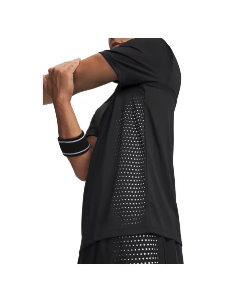 Scurt tricou Under Armour cu mâneci scurte negru