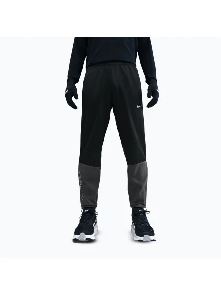 Pantaloni de alergare pentru bărbați Nike Challenger Therma-Fit Winterized black/anthracite/black negru
