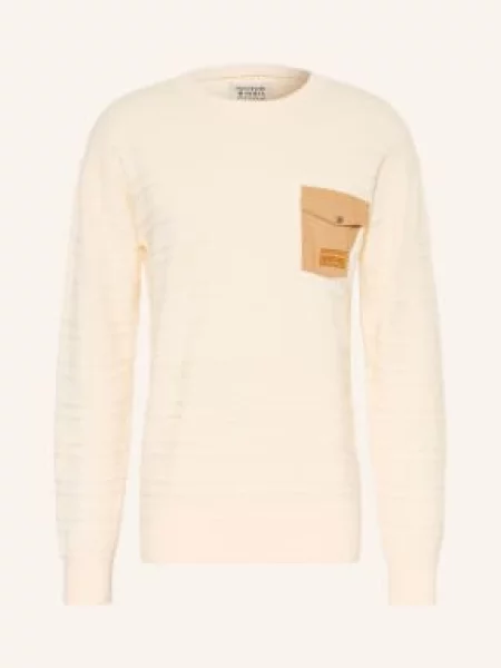 Scotch & Soda Sweter beige beżowy