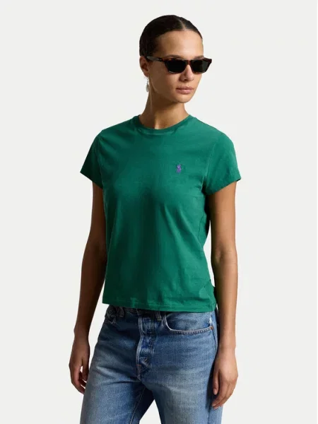 Поло тениска Polo Ralph Lauren зелено