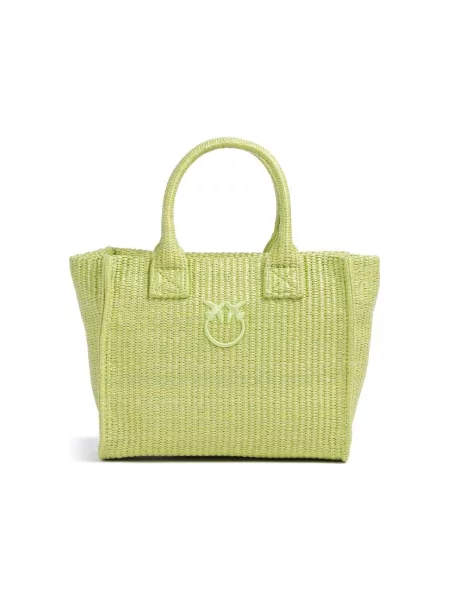 Shopper kabelka Pinko zelená