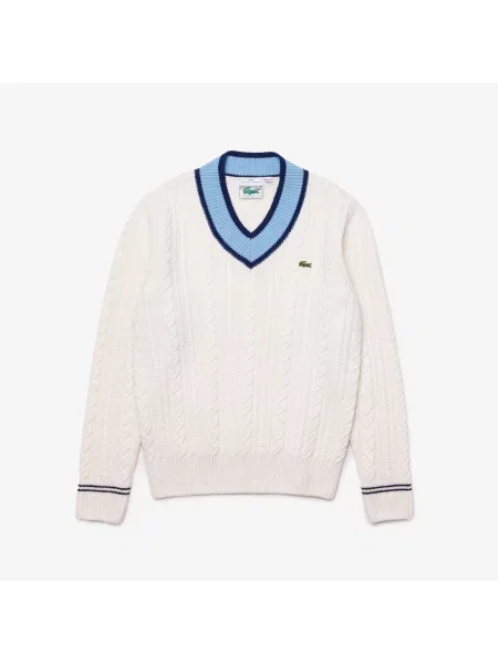 Свитер Lacoste белый