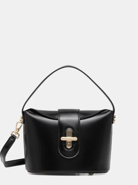 Usnjena torbica Answear.LAB črna