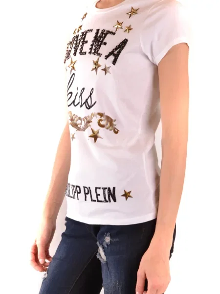 Majica Philipp Plein s potiskom črna