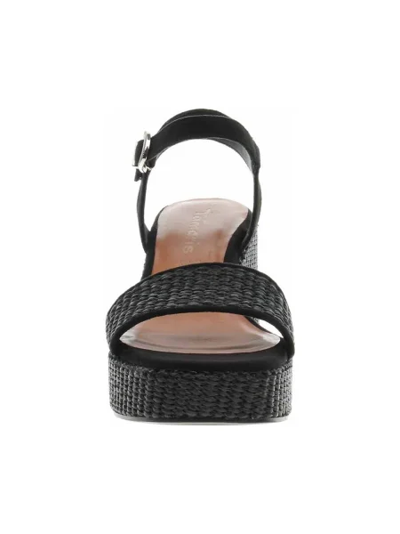 Espadrilles Tamaris fekete