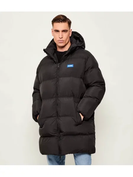 Hugo Blue Geacă | Relaxed fit negru