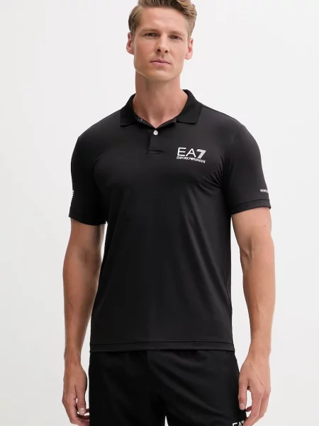 Póló Ea7 Emporio Armani fekete
