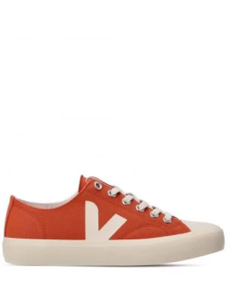 Sneakerși Veja Wata din canvas portocaliu