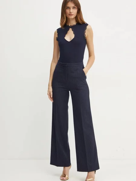 Блузка Morgan DOUAZI DOUAZI синій