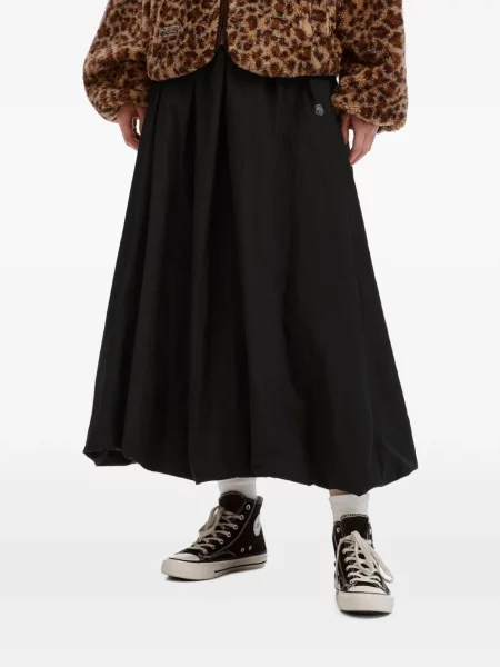 Fustă midi Fingercroxx negru