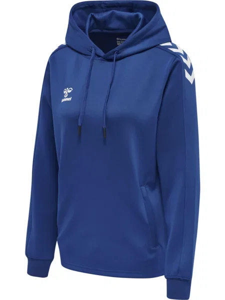 Bluza do piłki ręcznej Hummel Core XK z kapturem niebieska