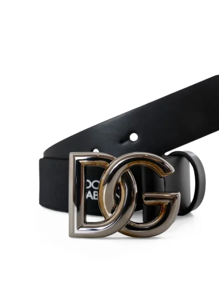 Pasek dziecięcy Dolce And Gabbana czarny
