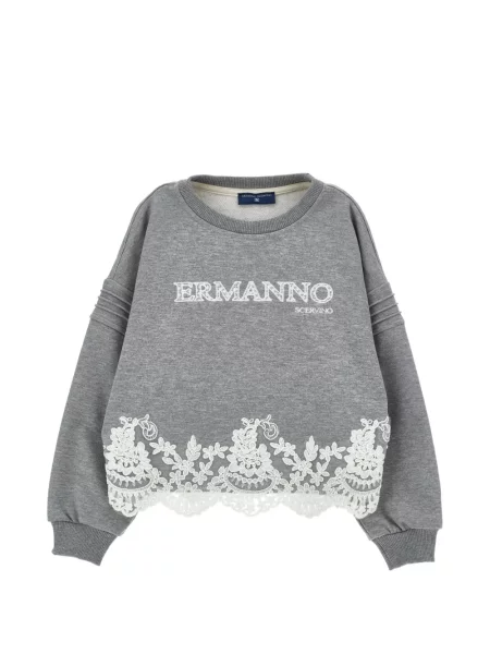 Sweter dziecięcy Ermanno Scervino szary